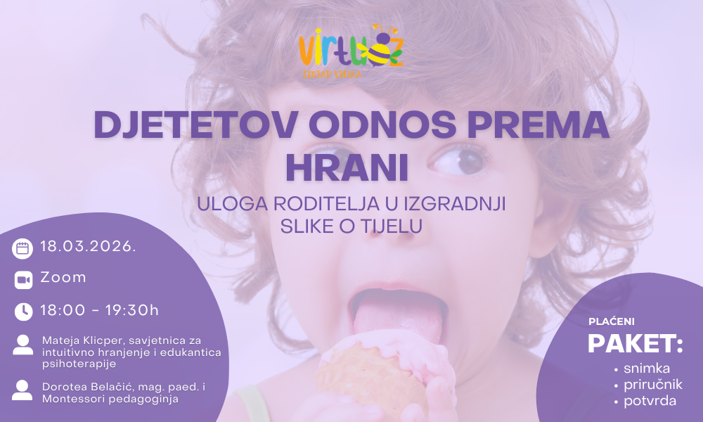 Djetetov odnos prema hrani: uloga roditelja u izgradnji slike o tijelu