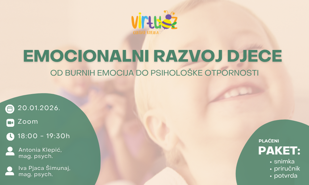 Emocionalni razvoj djece po dobi