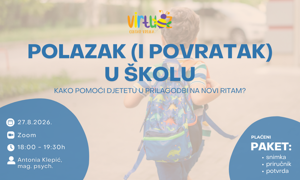 Polazak (i povratak) u školu: kako pomoći djetetu u prilagodbi na novi ritam