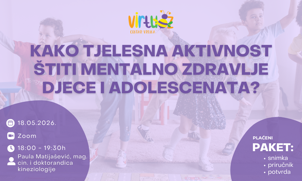 Kako tjelesna aktivnost štiti mentalno zdravlje djece i adolescenata?